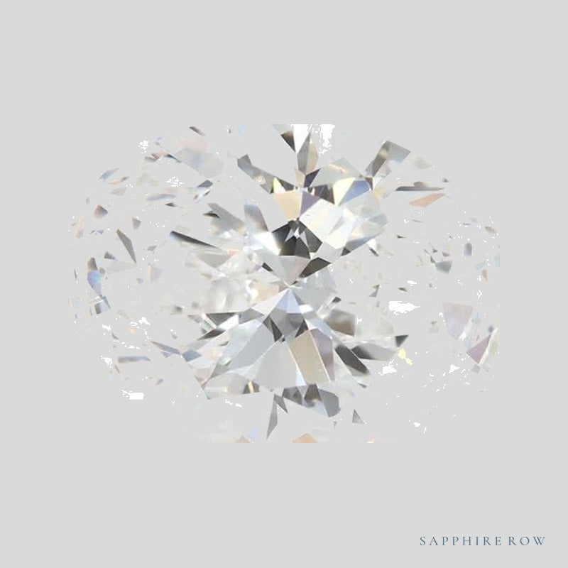 2.36 ct lab-grown diamond, oval cut | Sapphire Row · cut4 · cut5