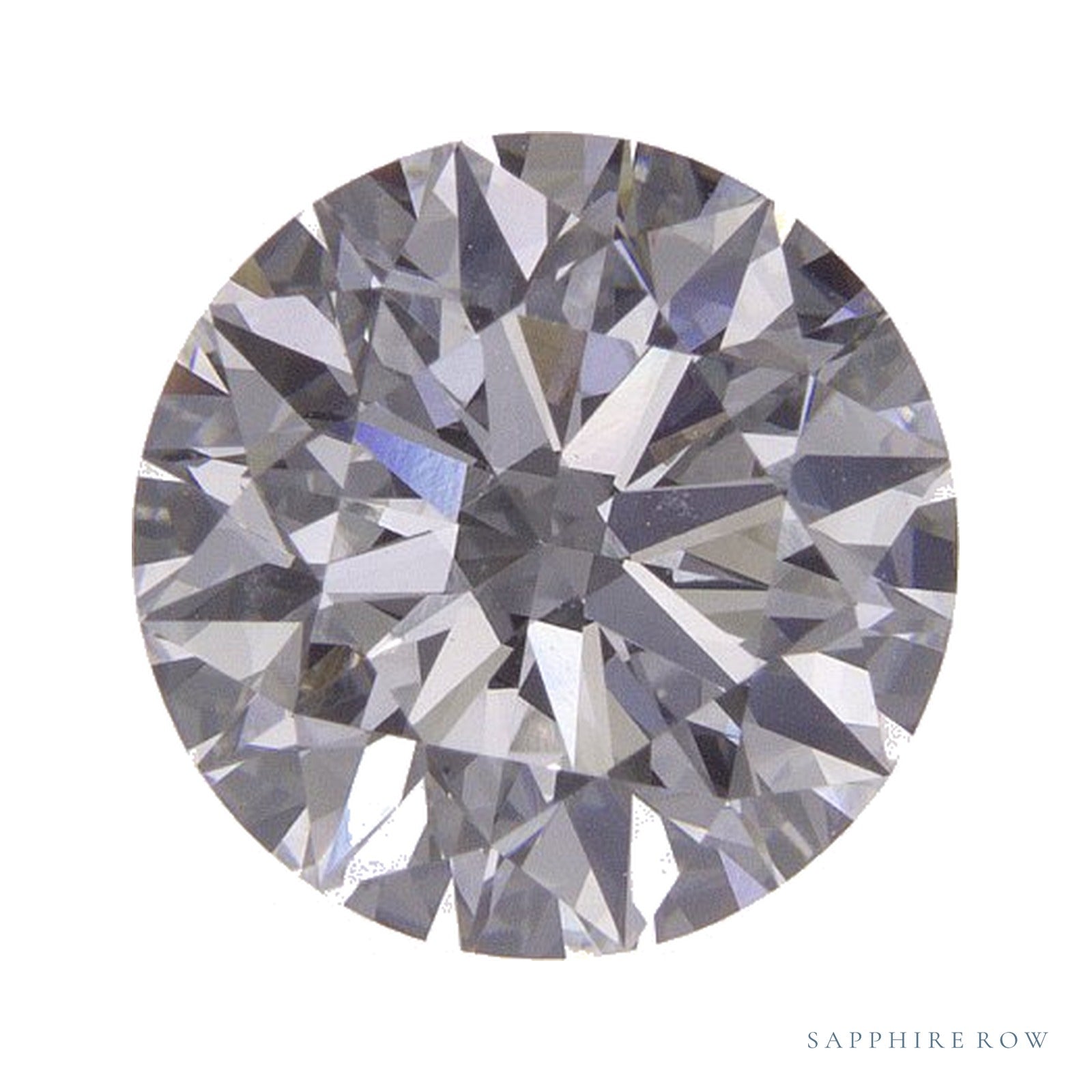 2.36 ct lab-grown diamond, round cut | Sapphire Row · cut4