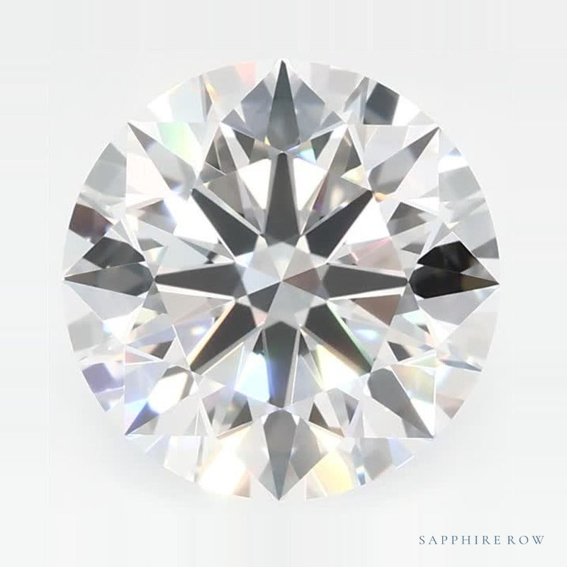 2.35 ct lab-grown diamond, round cut | Sapphire Row · cut6