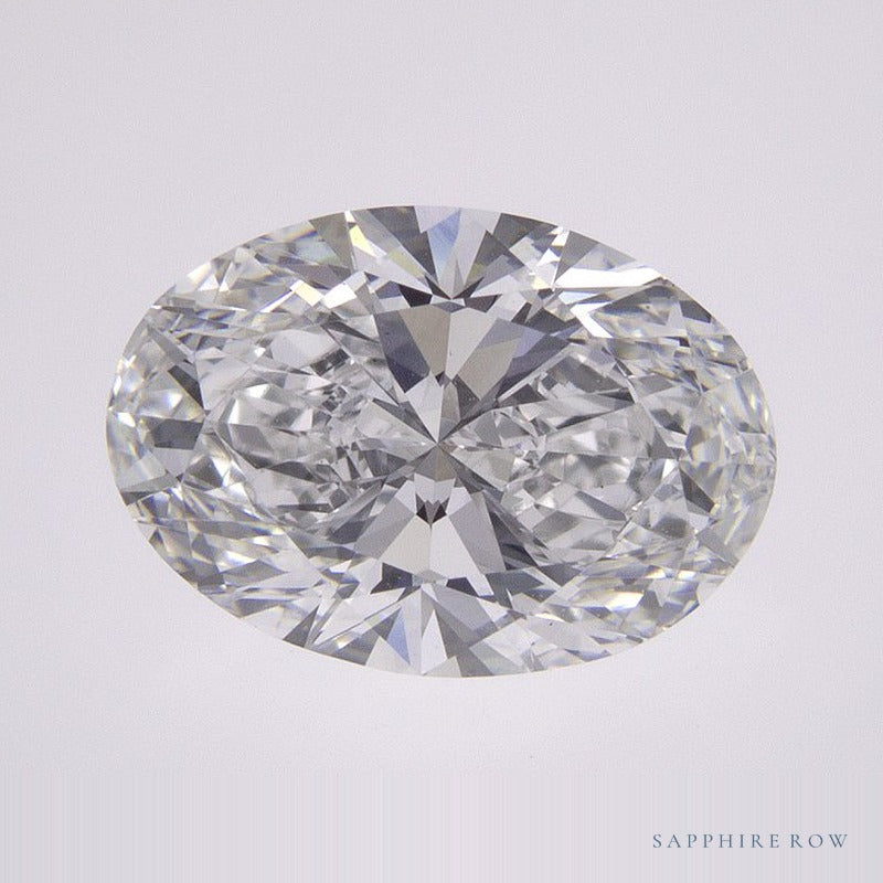 2.35 ct lab-grown diamond, oval cut | Sapphire Row · cut6
