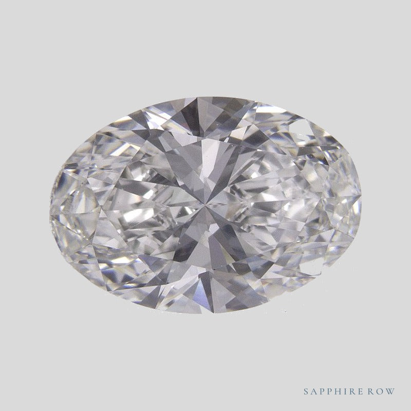 2.35 ct lab-grown diamond, oval cut | Sapphire Row · cut4 · cut5
