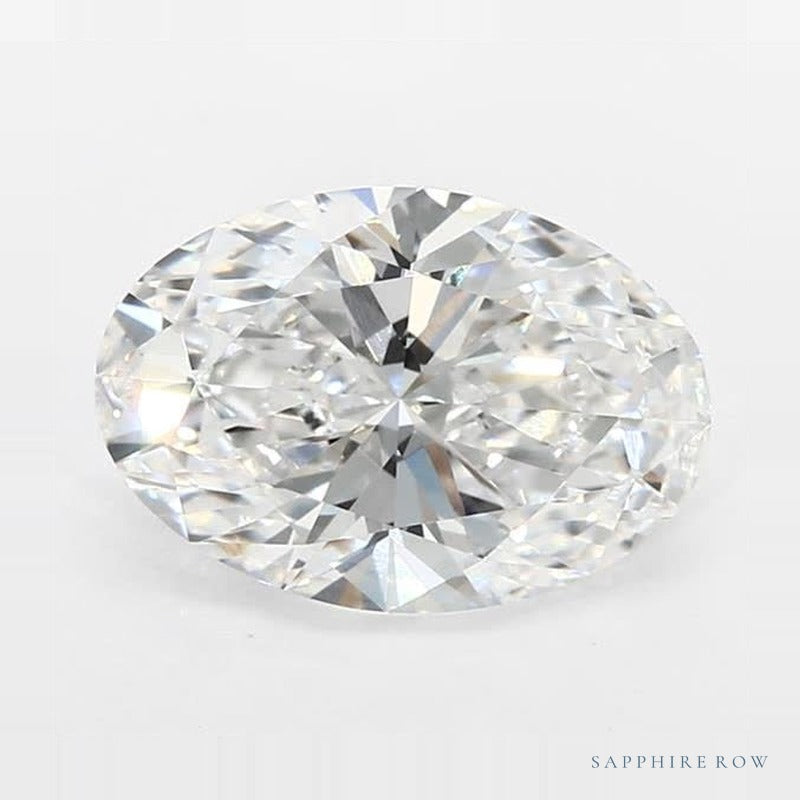 2.34 ct lab-grown diamond, oval cut | Sapphire Row · cut7