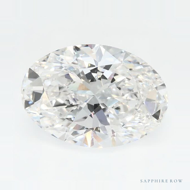 2.34 ct lab-grown diamond, oval cut | Sapphire Row · cut6