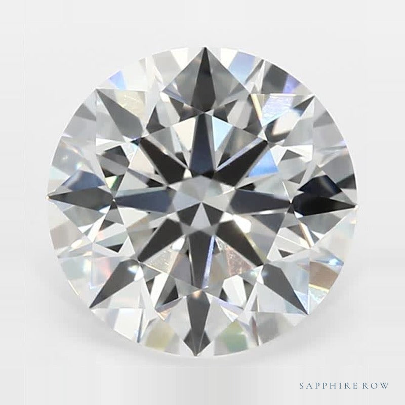 2.34 ct lab-grown diamond, round cut | Sapphire Row · cut6