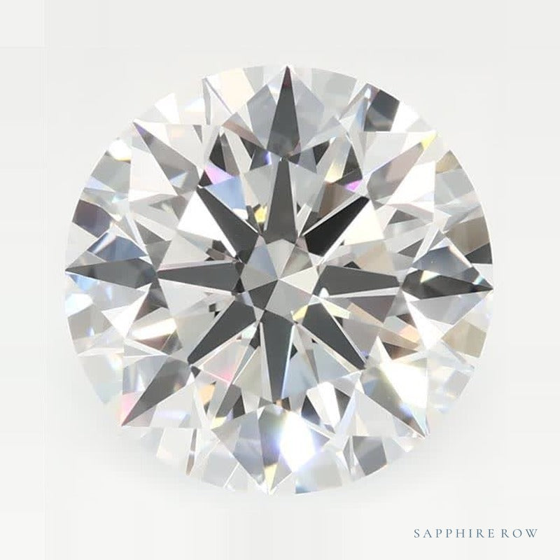 2.34 ct lab-grown diamond, round cut | Sapphire Row · cut6