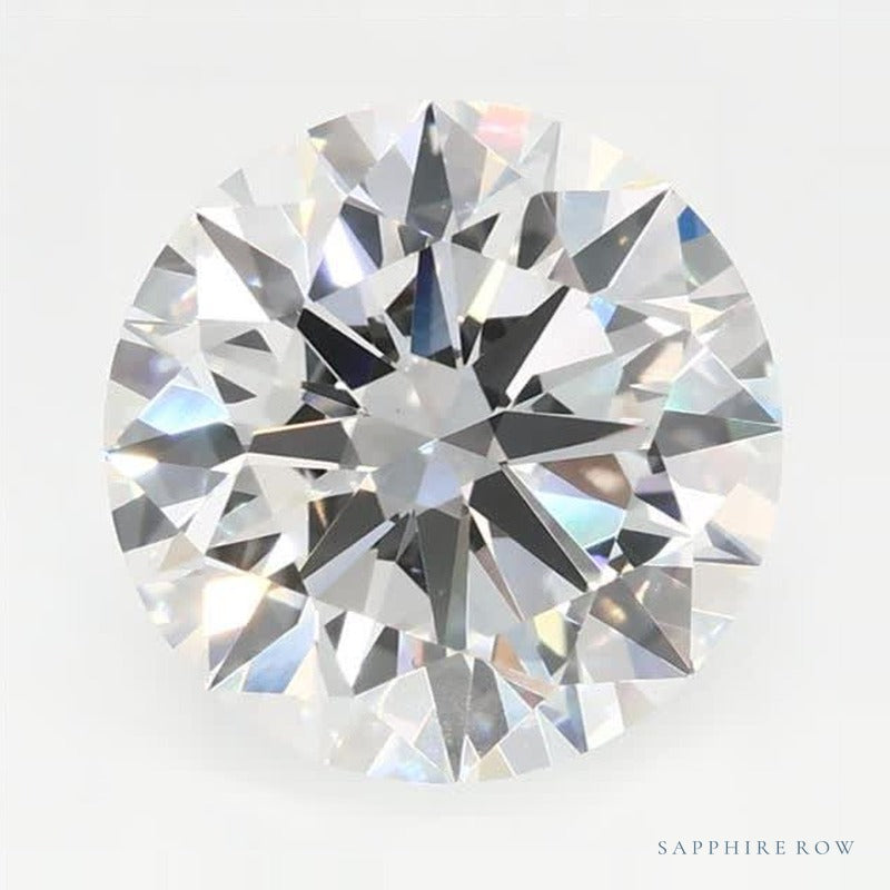 2.34 ct lab-grown diamond, round cut | Sapphire Row · cut6