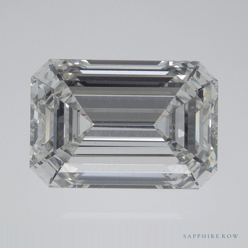 2.33 ct lab-grown diamond, emerald cut | Sapphire Row · cut6