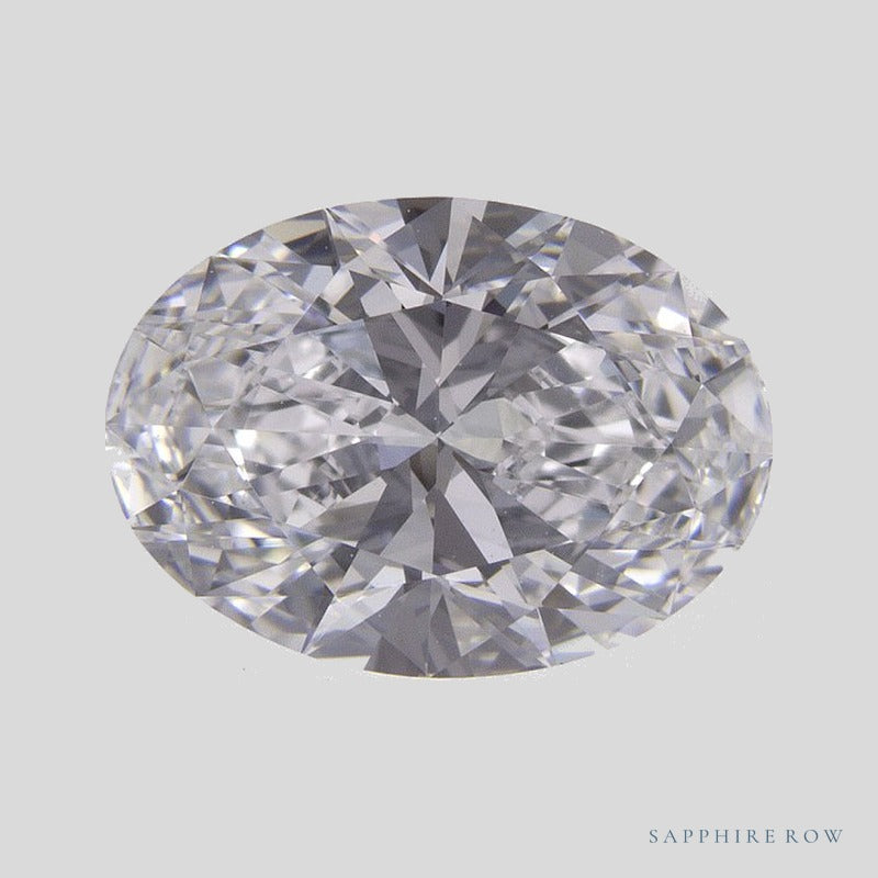 2.33 ct lab-grown diamond, oval cut | Sapphire Row · cut4 · cut5