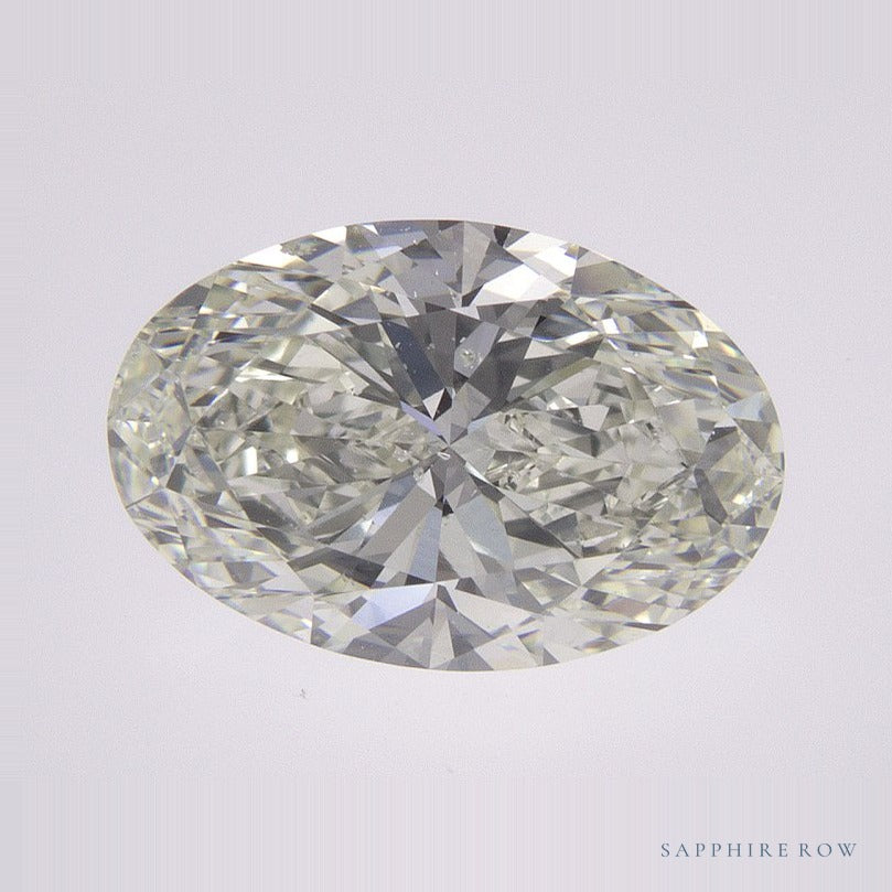 2.32 ct natural diamond, oval cut | Sapphire Row · cut6