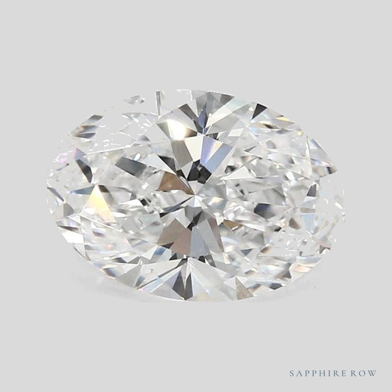 2.32 ct lab-grown diamond, oval cut | Sapphire Row · cut4 · cut5