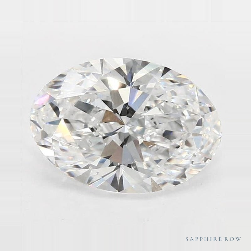 2.32 ct lab-grown diamond, oval cut | Sapphire Row · cut6