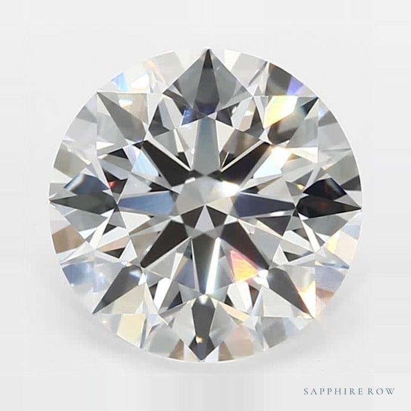 2.32 ct lab-grown diamond, round cut | Sapphire Row · cut6
