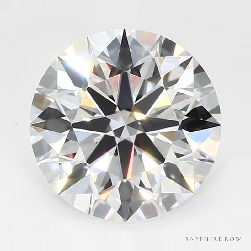 2.32 ct lab-grown diamond, round cut | Sapphire Row · cut6