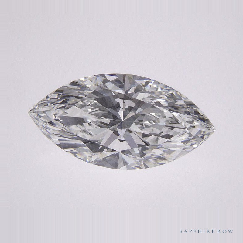 2.32 ct lab-grown diamond, marquise cut | Sapphire Row · cut6