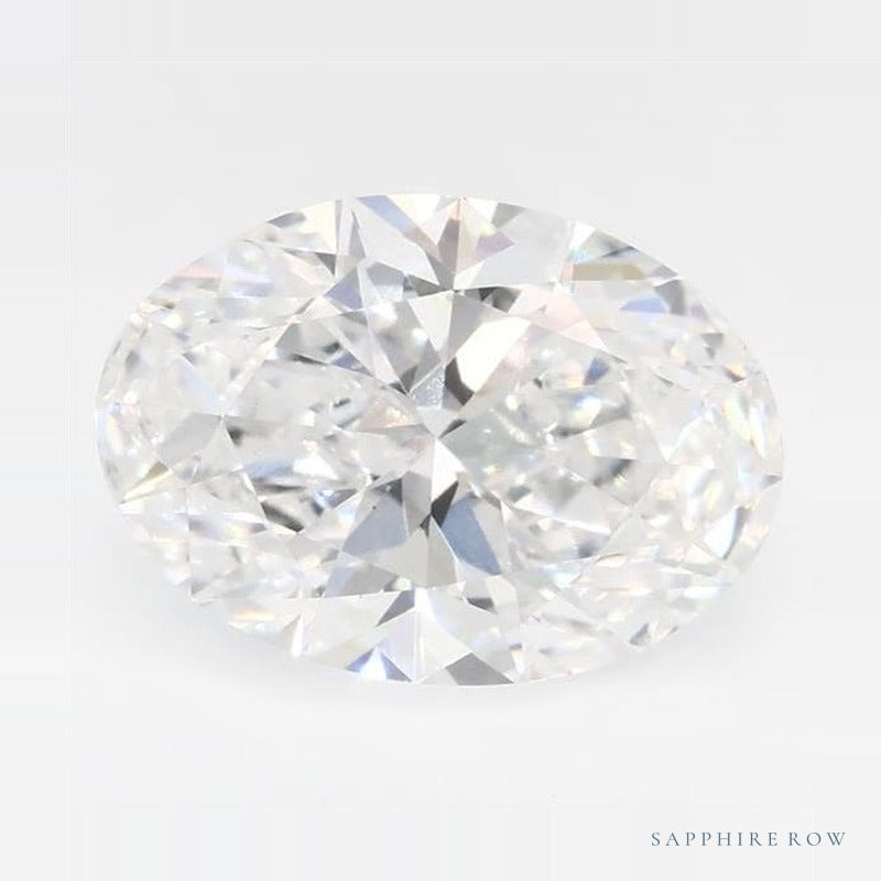 2.32 ct lab-grown diamond, oval cut | Sapphire Row · cut6
