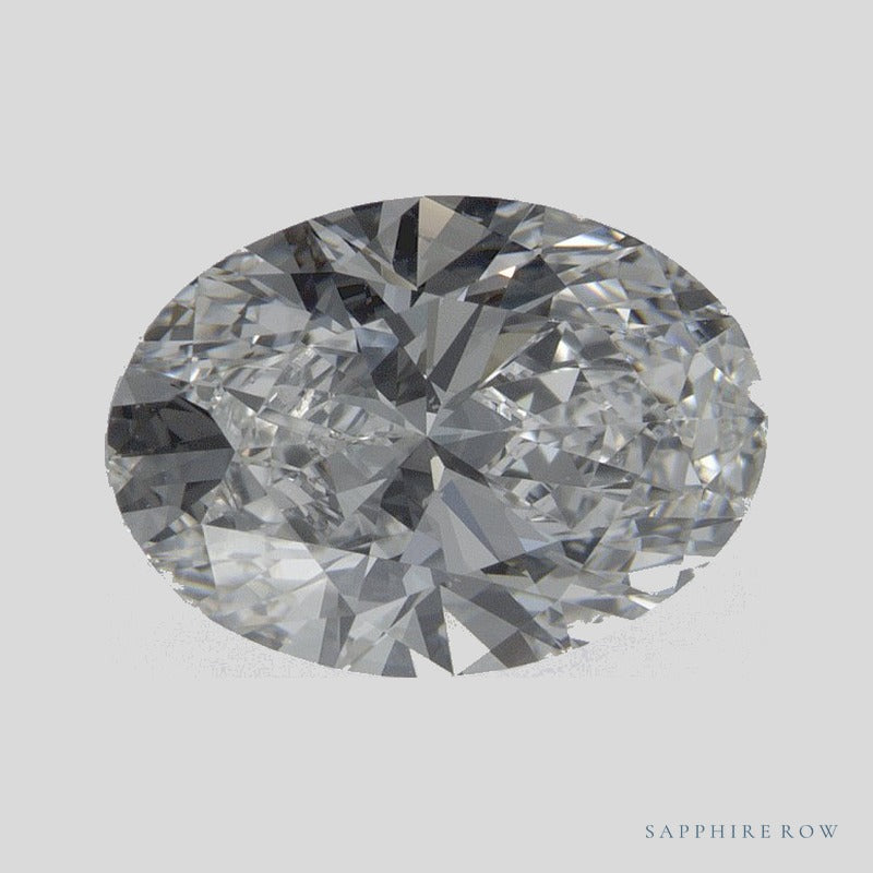 2.32 ct lab-grown diamond, oval cut | Sapphire Row · cut4 · cut5