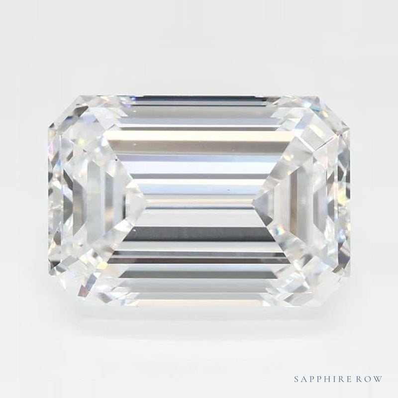 2.32 ct lab-grown diamond, emerald cut | Sapphire Row · cut7
