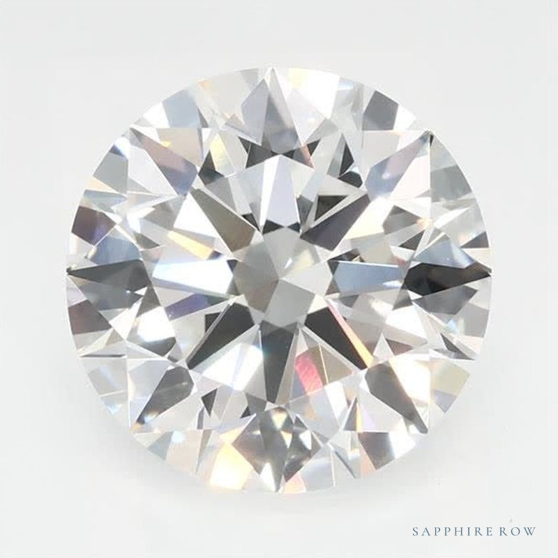 2.32 ct lab-grown diamond, round cut | Sapphire Row · cut6