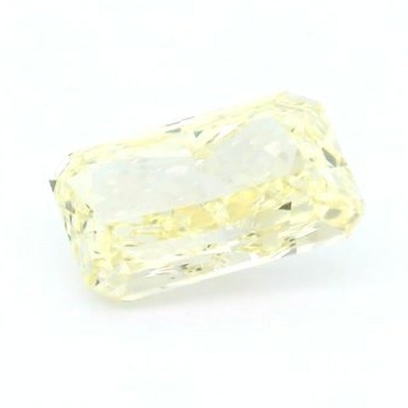 2.31 ct lab-grown fancy intense yellow diamond, radiant cut | Sapphire Row · cut7