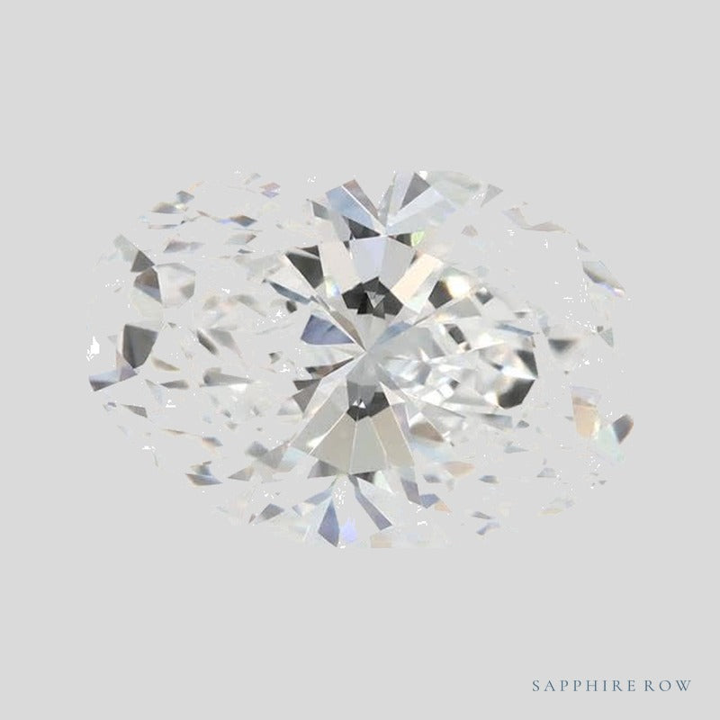 2.31 ct lab-grown diamond, oval cut | Sapphire Row · cut4 · cut5