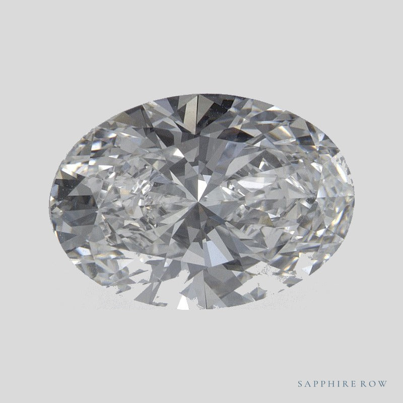 2.31 ct lab-grown diamond, oval cut | Sapphire Row · cut4 · cut5