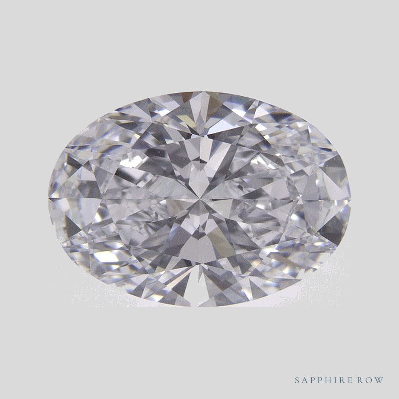 2.31 ct lab-grown diamond, oval cut | Sapphire Row · cut4 · cut5