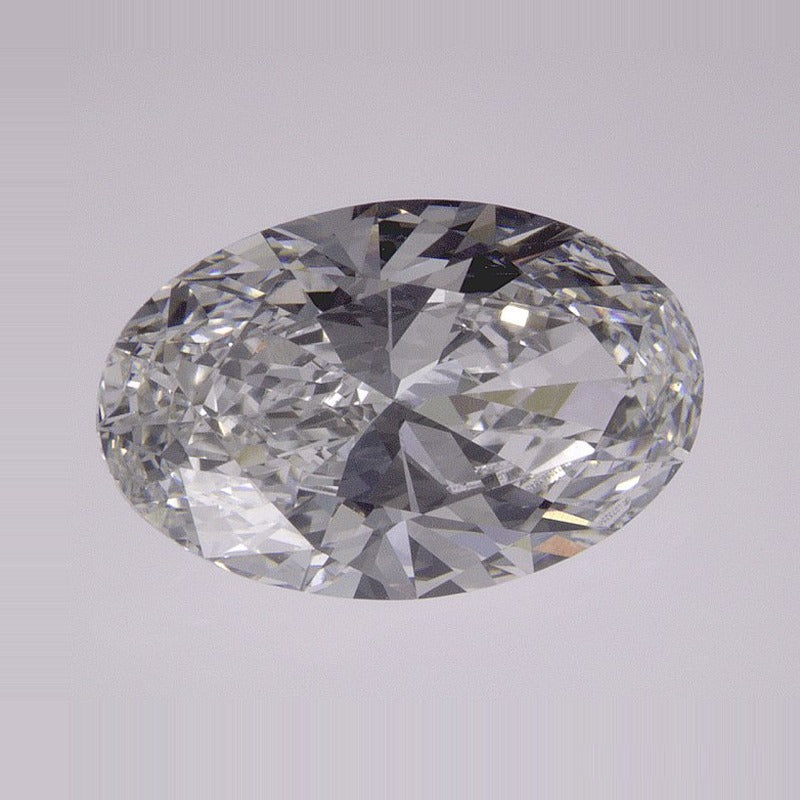 2.31 ct lab-grown diamond, oval cut | Sapphire Row · cut7