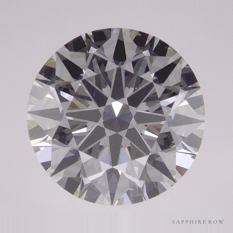 2.31 ct lab-grown diamond, round cut | Sapphire Row · cut6