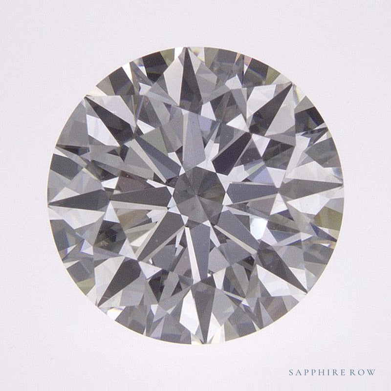 2.31 ct lab-grown diamond, round cut | Sapphire Row · cut6