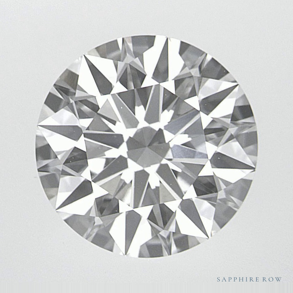 2.31 ct lab-grown diamond, round cut | Sapphire Row · cut6
