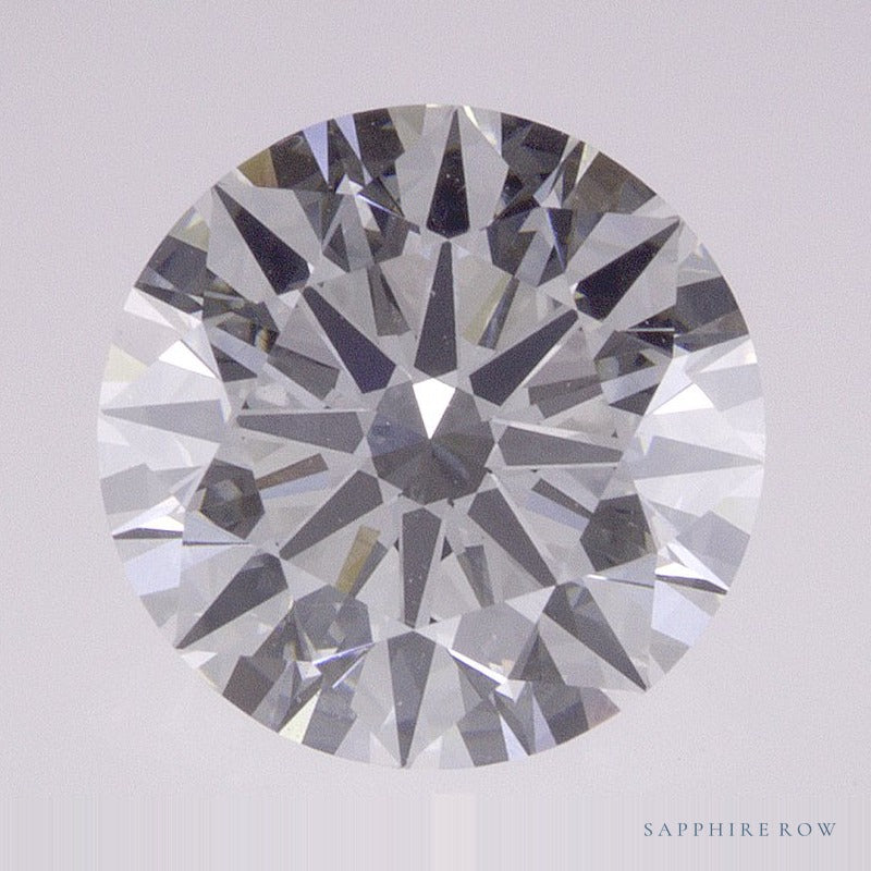 2.31 ct lab-grown diamond, round cut | Sapphire Row · cut6