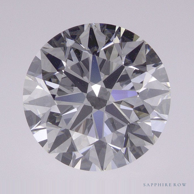 2.31 ct lab-grown diamond, round cut | Sapphire Row · cut6
