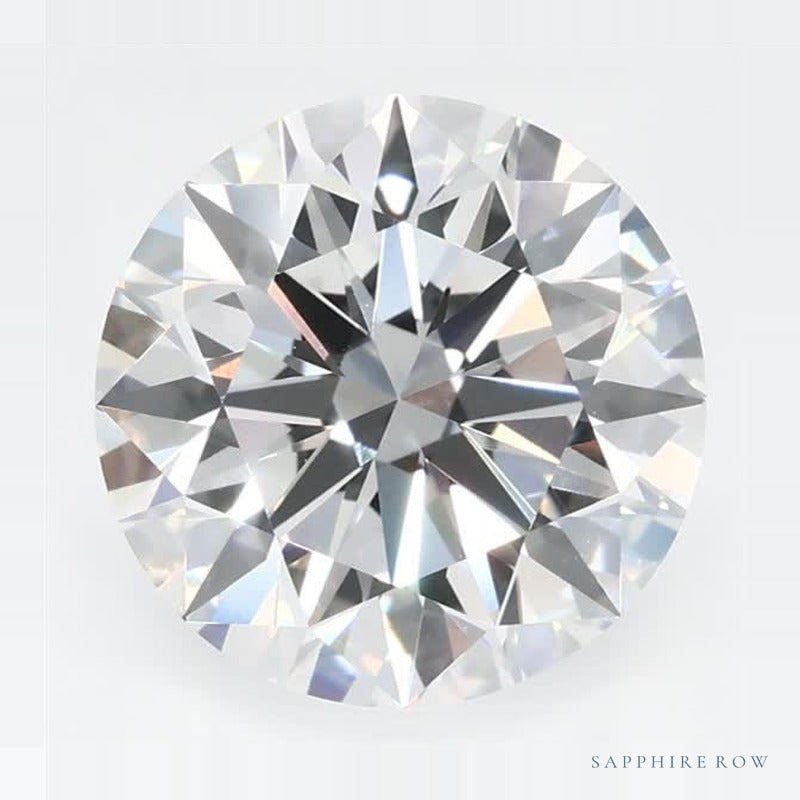 2.31 ct lab-grown diamond, round cut | Sapphire Row · cut6