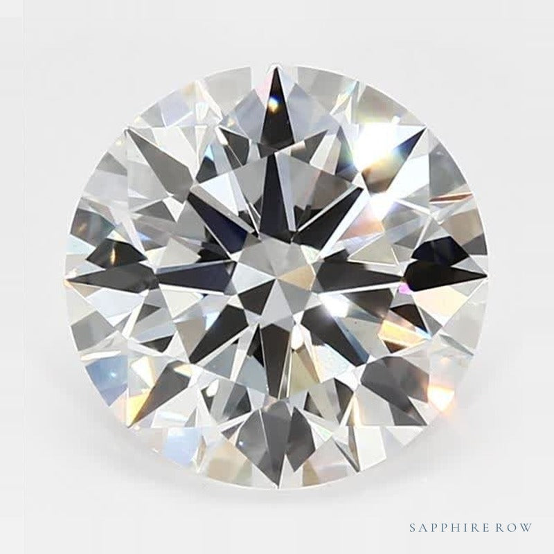 2.31 ct lab-grown diamond, round cut | Sapphire Row · cut6