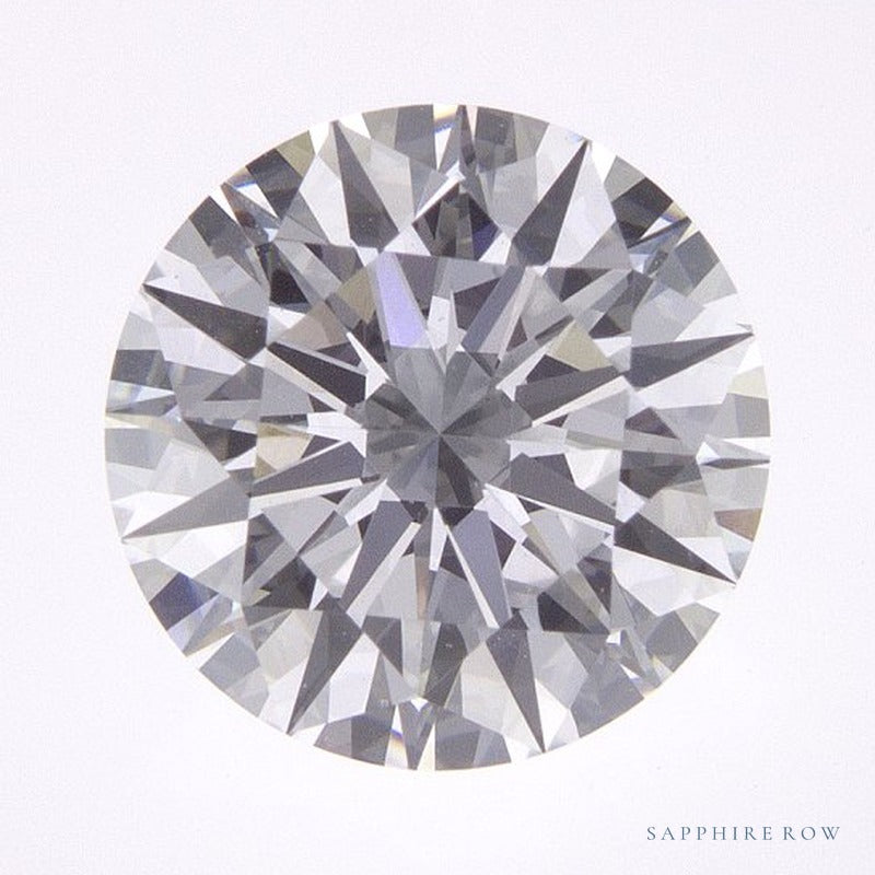 2.31 ct lab-grown diamond, round cut | Sapphire Row · cut6