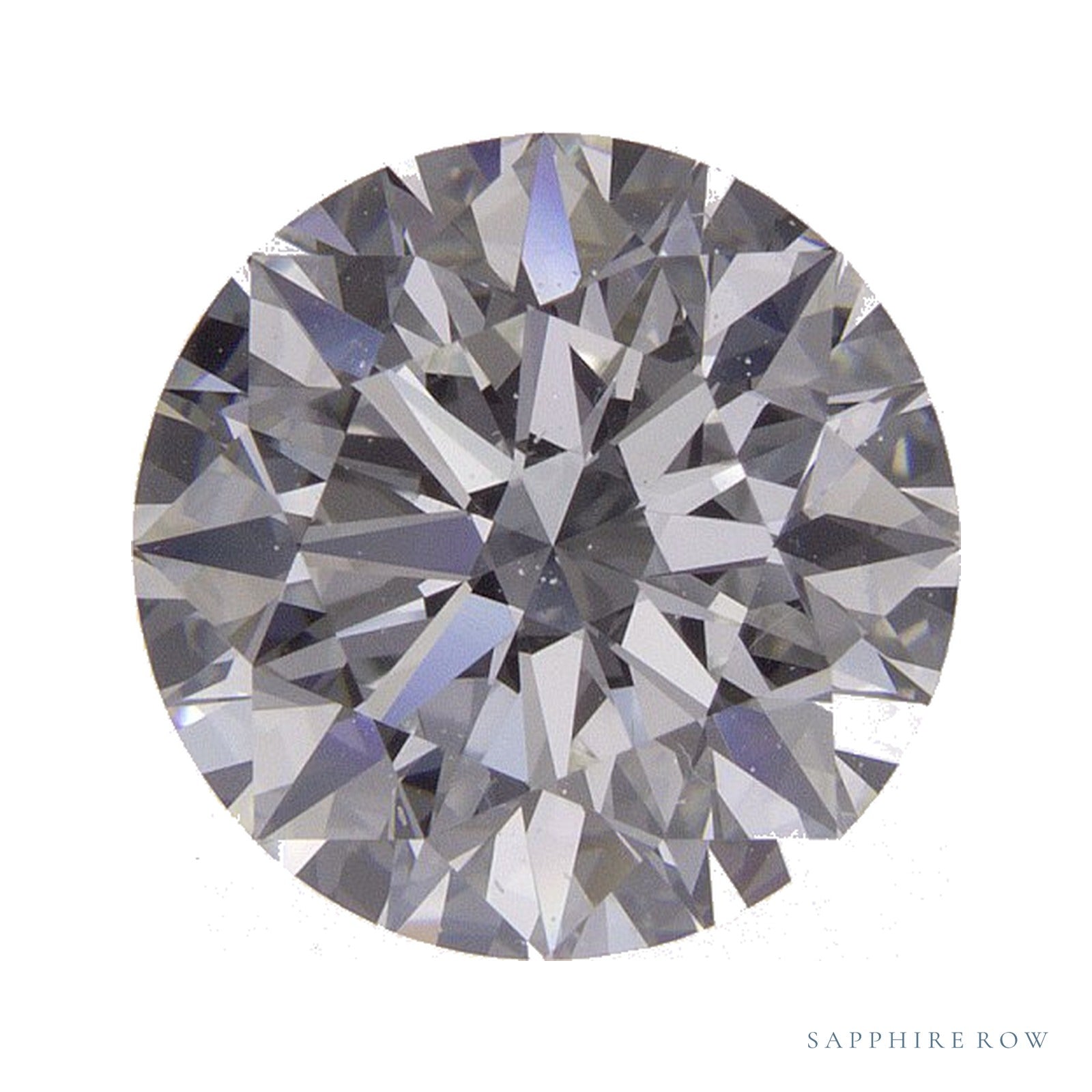 2.30 ct natural diamond, round cut | Sapphire Row · cut4