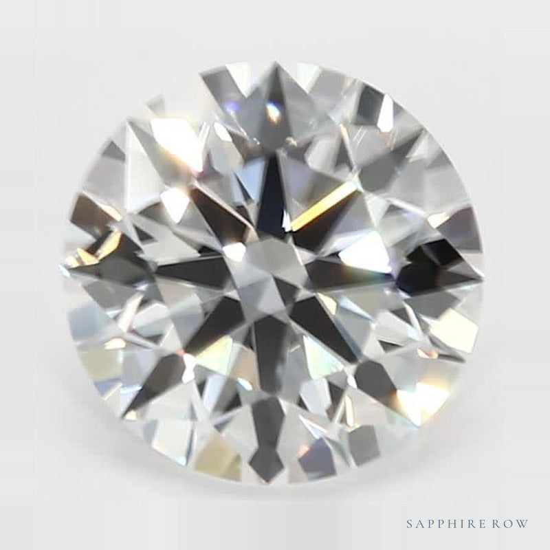 2.30 ct lab-grown diamond, round cut | Sapphire Row · cut6