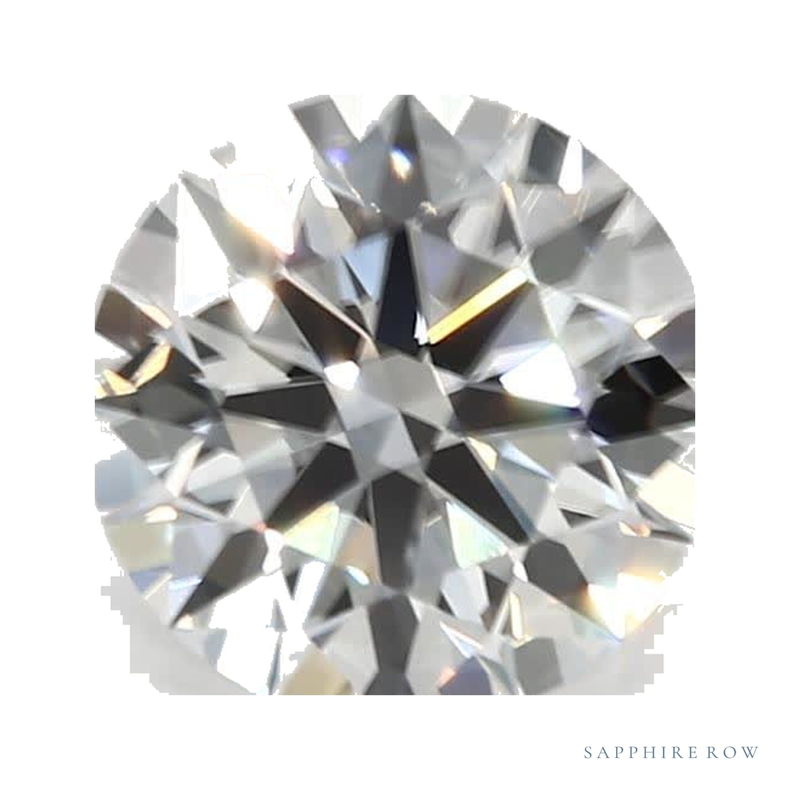 2.30 ct lab-grown diamond, round cut | Sapphire Row · cut4
