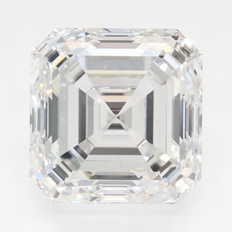 2.30 ct lab-grown diamond, asscher cut | Sapphire Row · cut7