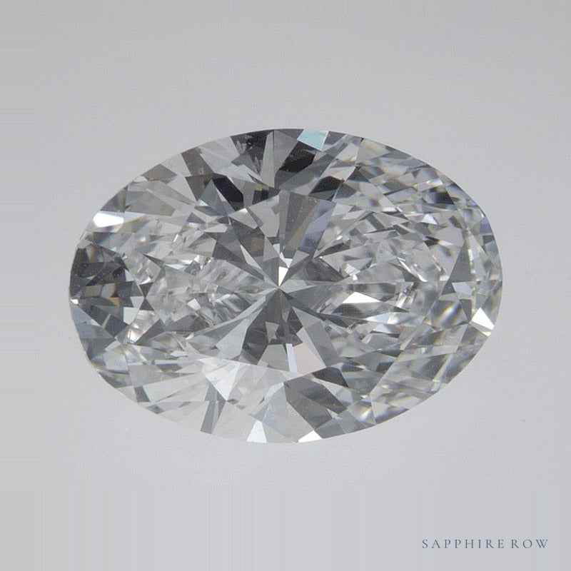 2.30 ct lab-grown diamond, oval cut | Sapphire Row · cut6