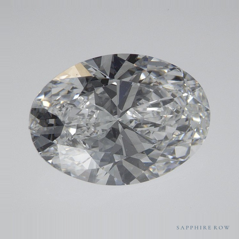 2.30 ct lab-grown diamond, oval cut | Sapphire Row · cut6