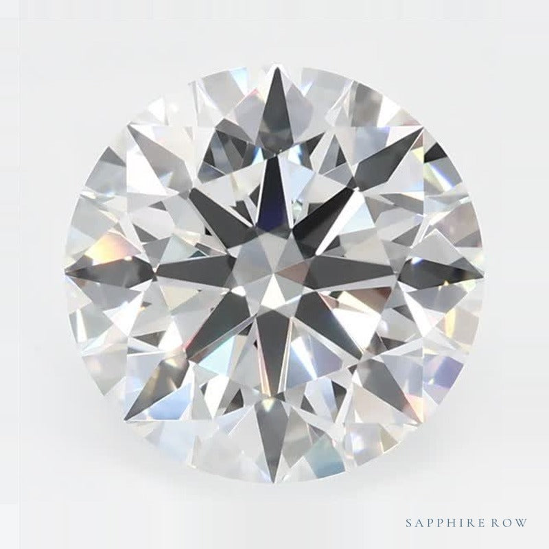 2.30 ct lab-grown diamond, round cut | Sapphire Row · cut6