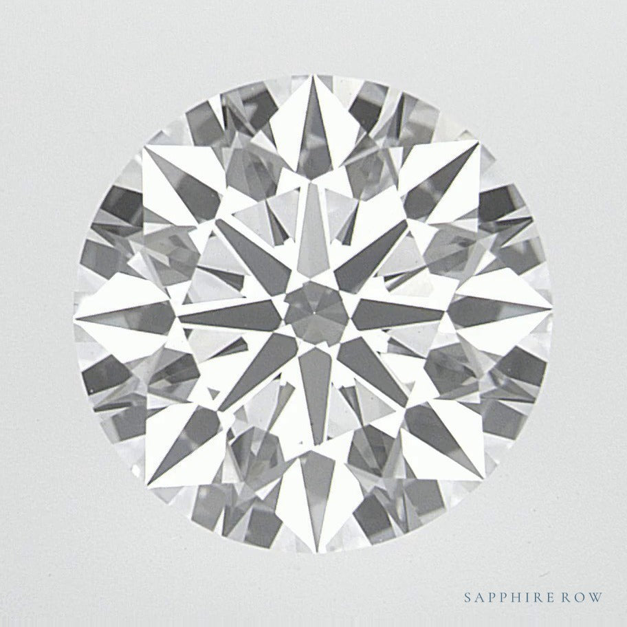 2.30 ct lab-grown diamond, round cut | Sapphire Row · cut6