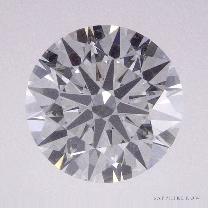 2.30 ct lab-grown diamond, round cut | Sapphire Row · cut6