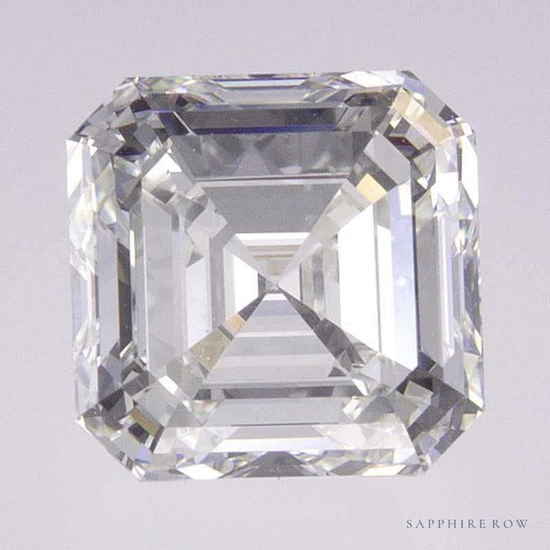 2.29 ct natural diamond, asscher cut | Sapphire Row · cut6