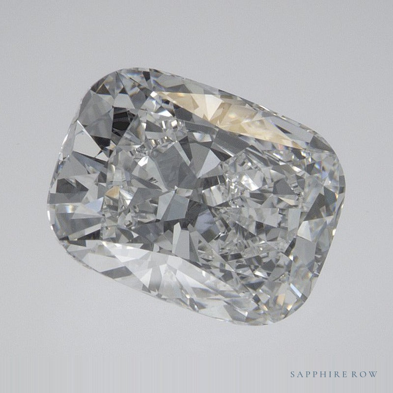 2.29 ct lab-grown diamond, elongated cushion cut | Sapphire Row · cut6