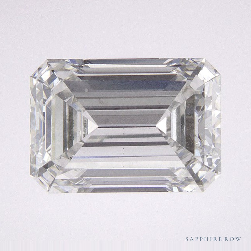 2.29 ct lab-grown diamond, emerald cut | Sapphire Row · cut6