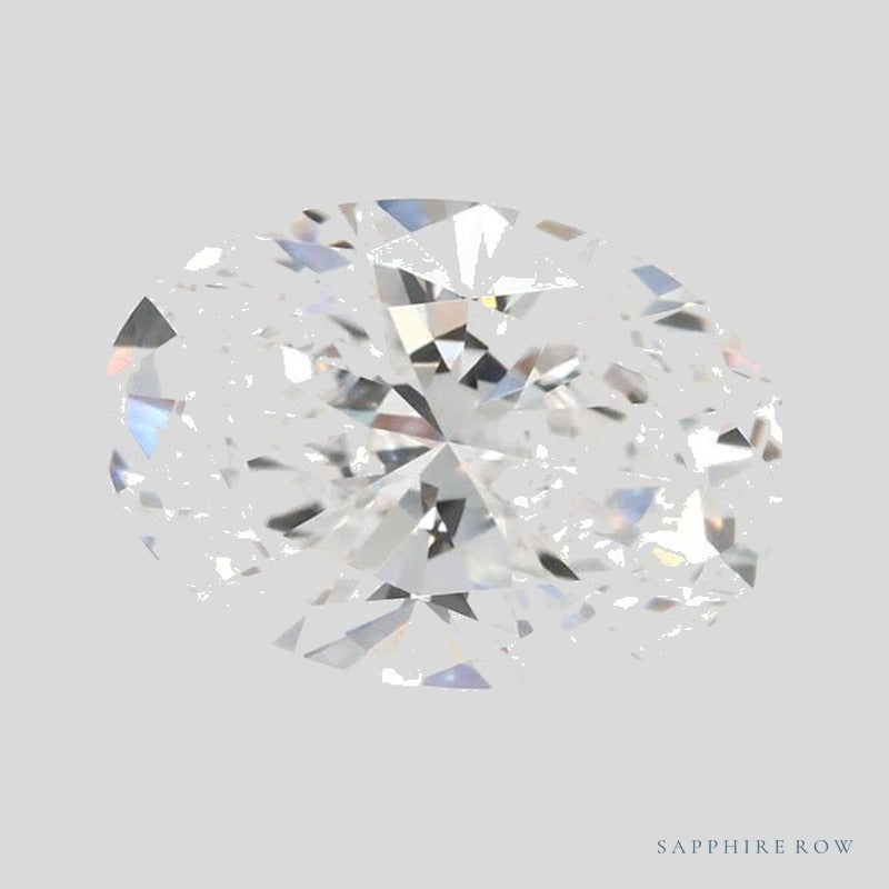 2.29 ct lab-grown diamond, oval cut | Sapphire Row · cut4 · cut5