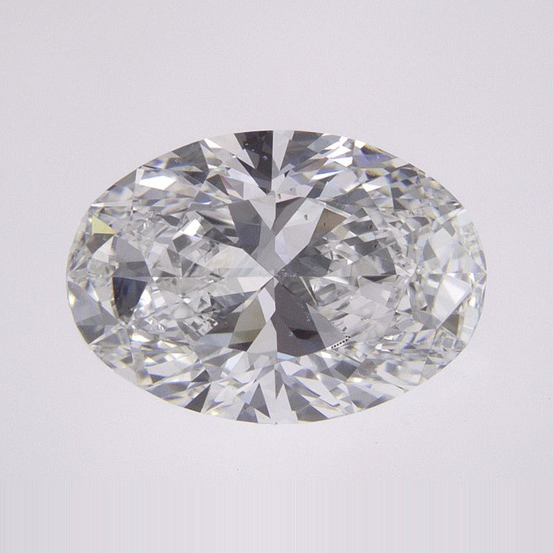 2.29 ct lab-grown diamond, oval cut | Sapphire Row · cut7