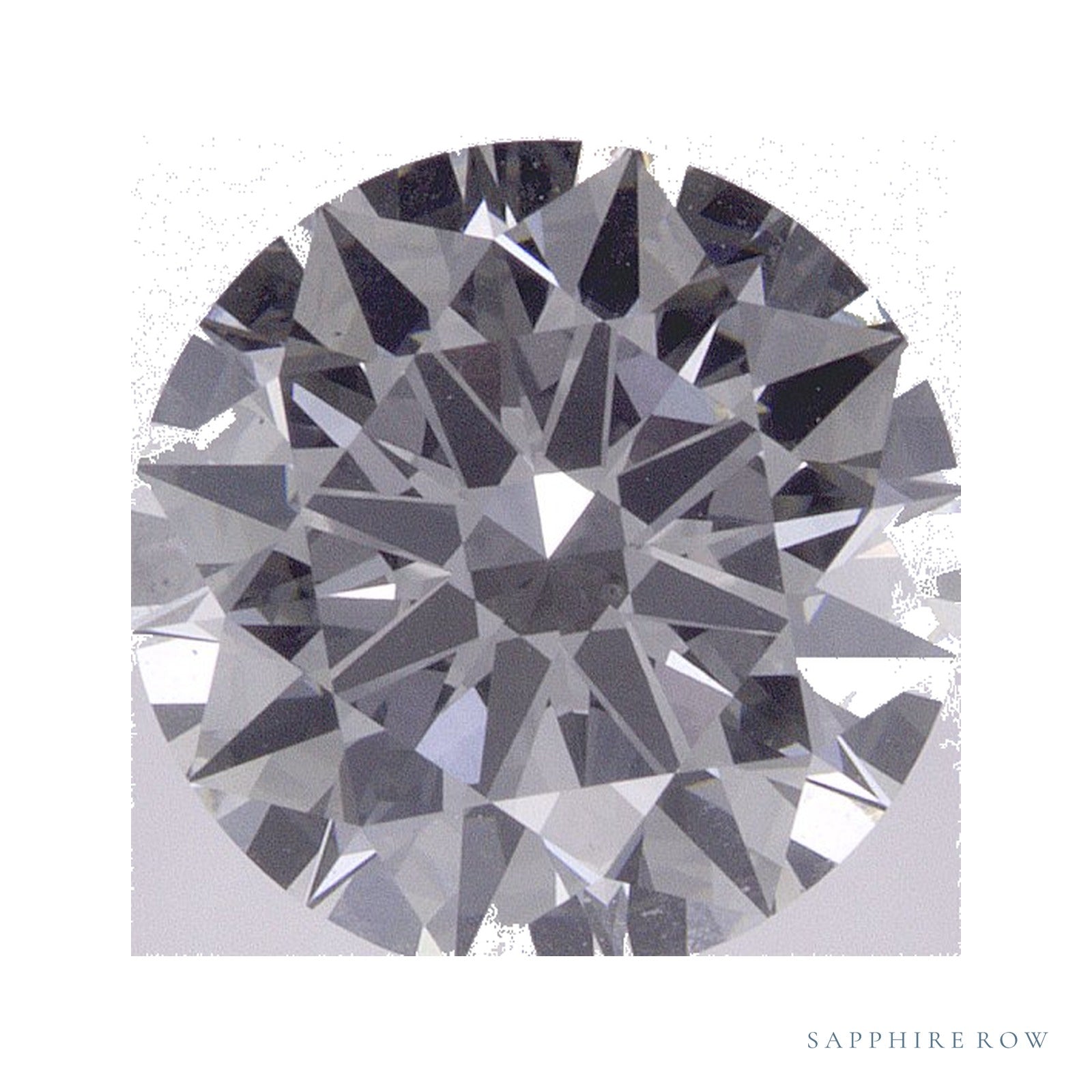 2.29 ct lab-grown diamond, round cut | Sapphire Row · cut4